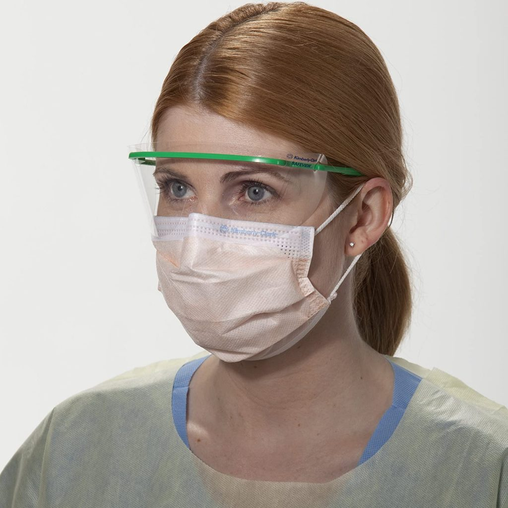 SafeView® Assembled Assorted Color Eyewear Disposable FogResistant